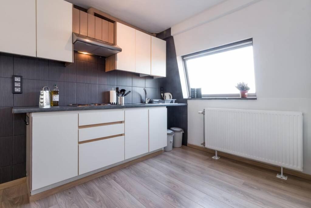 Duplex Appertement Met Zicht Damse Vaart @ Brugge Lägenhet Exteriör bild
