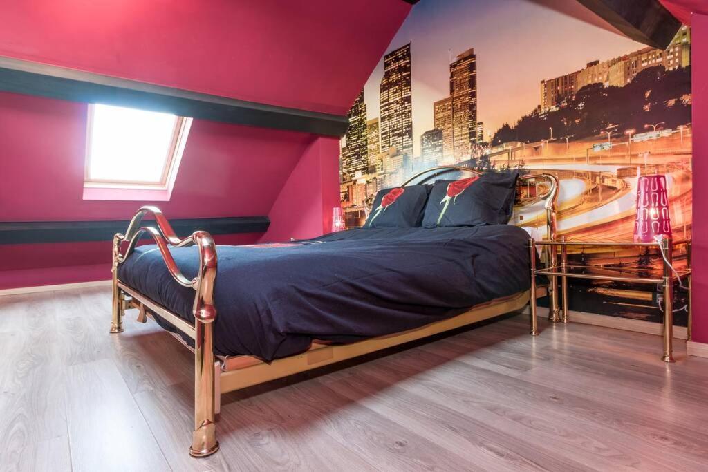 Duplex Appertement Met Zicht Damse Vaart @ Brugge Lägenhet Exteriör bild
